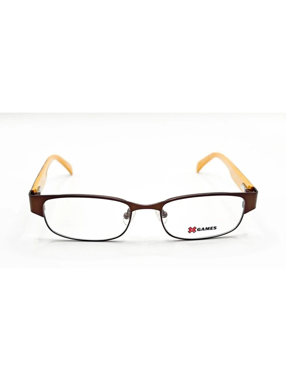 X Games Biker 210 Satin Brown Authentic Eyeglasses 49-16-135